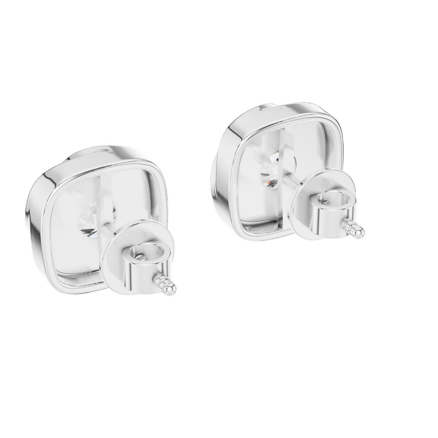 1.8 CT Diamond Earrings – Lab VVS-VS-EF CVD Diamonds in 18KT, 14KT, 10KT Gold & 925 Silver | Moissanite, Rose, Yellow, White Gold Options
