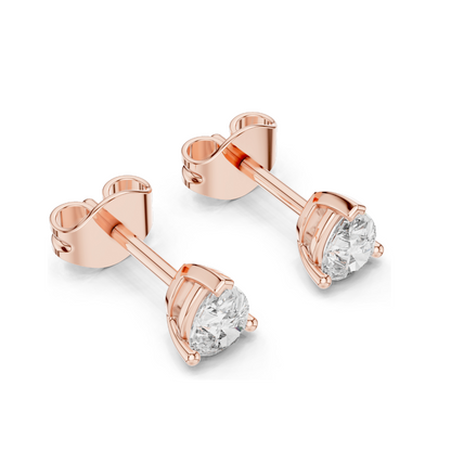 0.75 CT Lab Diamond Teardrop Earrings for Women | VVS-VS Clarity, EF Color | 18KT, 14KT, 10KT Gold & 925 Silver Options | Rose, Yellow, White Gold & Moissanite