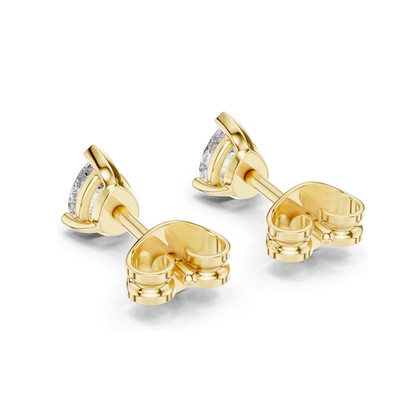 0.75 CT Lab Diamond Teardrop Earrings for Women | VVS-VS Clarity, EF Color | 18KT, 14KT, 10KT Gold & 925 Silver Options | Rose, Yellow, White Gold & Moissanite