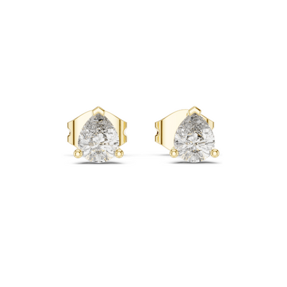 0.75 CT Lab Diamond Teardrop Earrings for Women | VVS-VS Clarity, EF Color | 18KT, 14KT, 10KT Gold & 925 Silver Options | Rose, Yellow, White Gold & Moissanite
