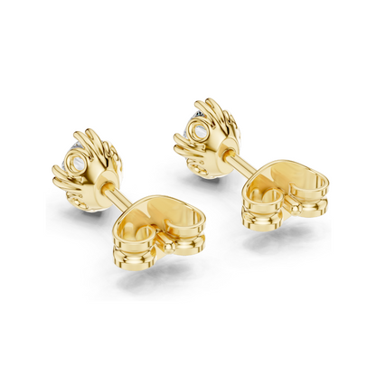Oval Lab Diamond Earrings | 0.75 CT VVS-VS EF Clarity | 18KT, 14KT, 10KT Gold & 925 Silver | Rose, Yellow, White Gold & Moissanite Options