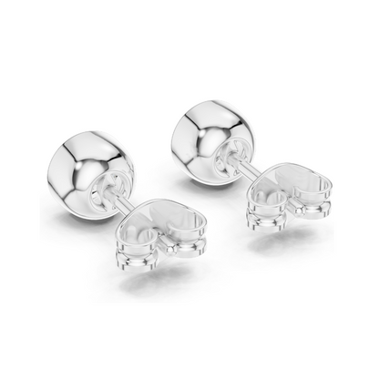 1 CT Lab Diamond Stud Earrings for Women | VVS-VS Clarity | 18KT, 14KT, 10KT Gold & 925 Silver | Rose, Yellow, White Gold & Moissanite Options