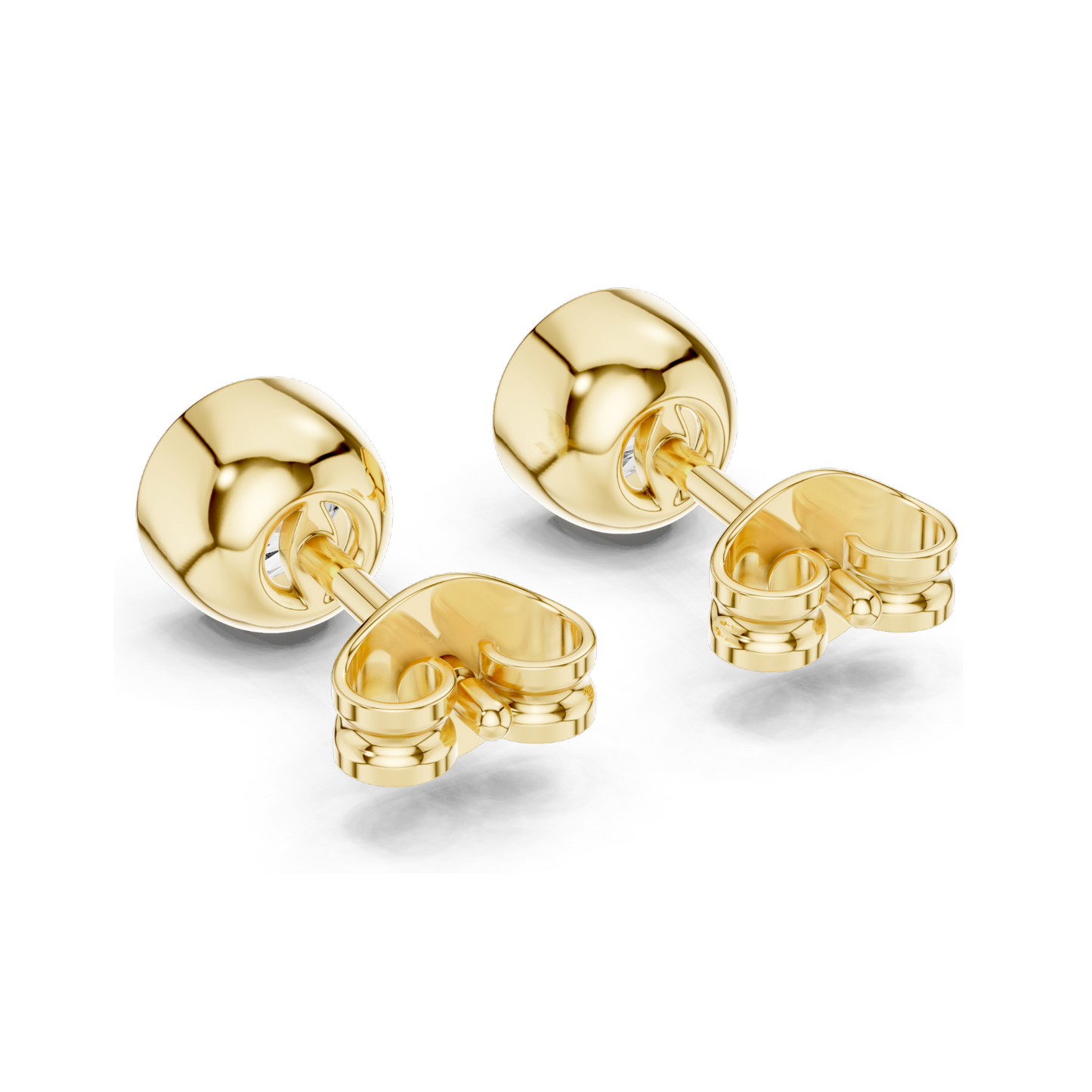 1 CT Lab Diamond Stud Earrings for Women | VVS-VS Clarity | 18KT, 14KT, 10KT Gold & 925 Silver | Rose, Yellow, White Gold & Moissanite Options