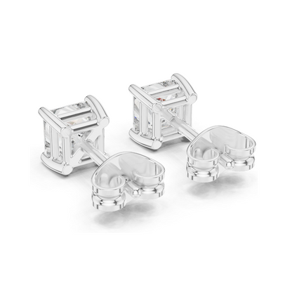 1 CT Lab Diamond Earrings for Women | VVS-VS EF Clarity | 18KT, 14KT, 10KT Gold & 925 Silver | Rose, Yellow, White Gold & Moissanite Options