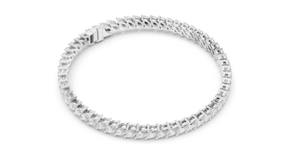 8.4 CT Lab-Grown VVS-VS EF CVD Diamond Tennis Bracelet | Marquise Cut | 18KT, 14KT, 10KT Gold & 925 Silver | Rose, Yellow, White Gold Options | Luxury Fine Jewelry