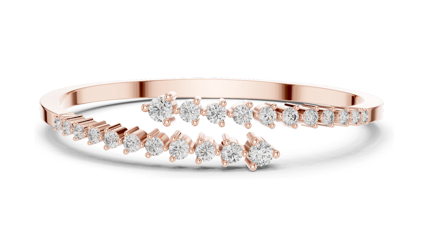 1.96 CT Lab-Created VVS-VS EF CVD Diamond Bracelet | Elegant Diamond Design | 18KT, 14KT, 10KT Gold & 925 Silver | Rose, Yellow, White Gold Options | Luxury Fine Jewelry