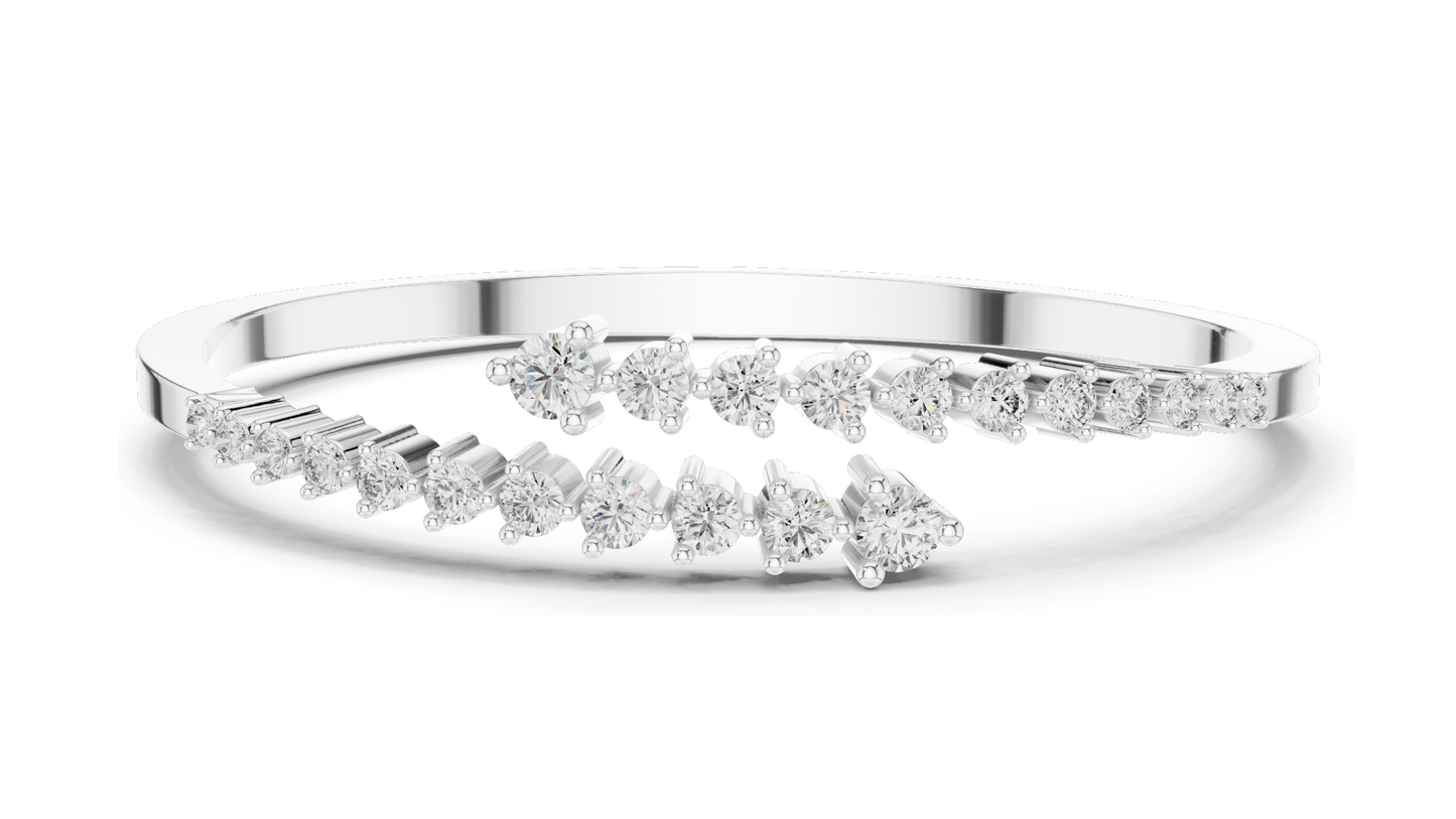 1.96 CT Lab-Created VVS-VS EF CVD Diamond Bracelet | Elegant Diamond Design | 18KT, 14KT, 10KT Gold & 925 Silver | Rose, Yellow, White Gold Options | Luxury Fine Jewelry