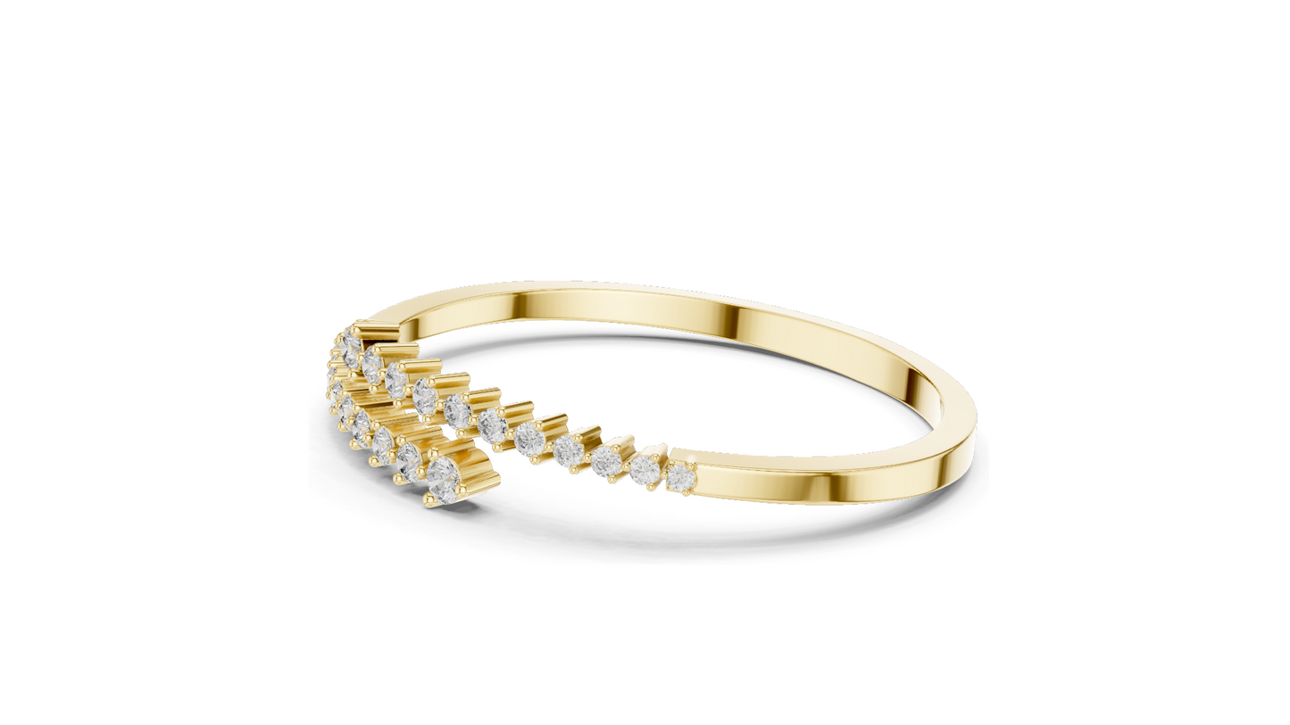 1.96 CT Lab-Created VVS-VS EF CVD Diamond Bracelet | Elegant Diamond Design | 18KT, 14KT, 10KT Gold & 925 Silver | Rose, Yellow, White Gold Options | Luxury Fine Jewelry