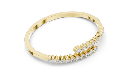 1.96 CT Lab-Created VVS-VS EF CVD Diamond Bracelet | Elegant Diamond Design | 18KT, 14KT, 10KT Gold & 925 Silver | Rose, Yellow, White Gold Options | Luxury Fine Jewelry