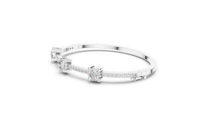 3.6 CT Lab-Grown Diamond Tennis Bracelet | Round Brilliant Cut | 10KT, 14KT, 18KT Gold & 925 Silver | Rose, Yellow, White Gold Options | Luxury Fine Jewelry