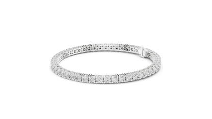 6.37 CT Lab-Grown Diamond Tennis Bracelet | VVS-VS-EF CVD Diamonds | 18KT, 14KT, 10KT Gold & 925 Silver | Rose, Yellow, White Gold Options