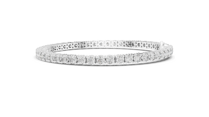 6.37 CT Lab-Grown Diamond Tennis Bracelet | VVS-VS-EF CVD Diamonds | 18KT, 14KT, 10KT Gold & 925 Silver | Rose, Yellow, White Gold Options