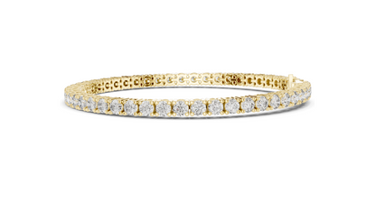 6.37 CT Lab-Grown Diamond Tennis Bracelet | VVS-VS-EF CVD Diamonds | 18KT, 14KT, 10KT Gold & 925 Silver | Rose, Yellow, White Gold Options