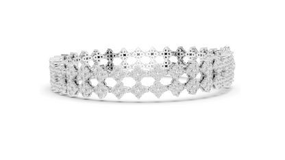 5.12 CT Lab Diamond Tennis Bracelet | VVS-VS EF Clarity, CVD Diamonds | Available in 18KT, 14KT, 10KT Gold & 925 Silver | Rose, Yellow, White Gold Options | Luxury Fine Jewelry