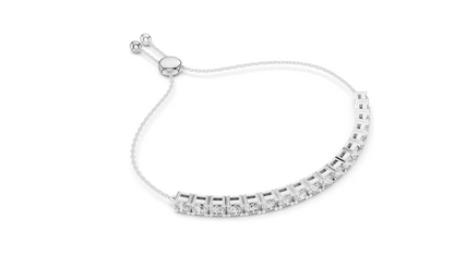 5.94 CT Lab Diamond Tennis Bracelet | Round Brilliant Cut | VVS–VS EF | 10KT, 14KT, 18KT Gold & 925 Silver | Rose, Yellow, White Gold | Luxury Fine Jewelry 💎