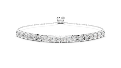 5.94 CT Lab Diamond Tennis Bracelet | Round Brilliant Cut | VVS–VS EF | 10KT, 14KT, 18KT Gold & 925 Silver | Rose, Yellow, White Gold | Luxury Fine Jewelry 💎