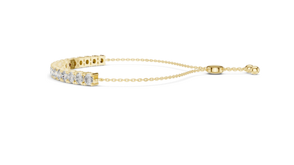 5.94 CT Lab Diamond Tennis Bracelet | Round Brilliant Cut | VVS–VS EF | 10KT, 14KT, 18KT Gold & 925 Silver | Rose, Yellow, White Gold | Luxury Fine Jewelry 💎