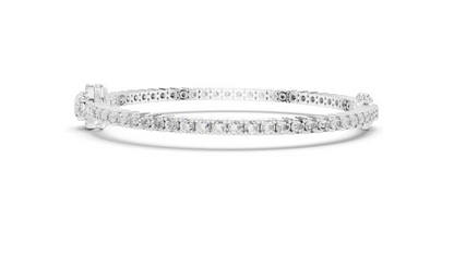 1.5 CT Lab VVS-VS-EF CVD Diamond Bracelet | Marquise & Emerald Cut | 18KT, 14KT, 10KT Gold & 925 Silver | Rose, Yellow, White Gold Options