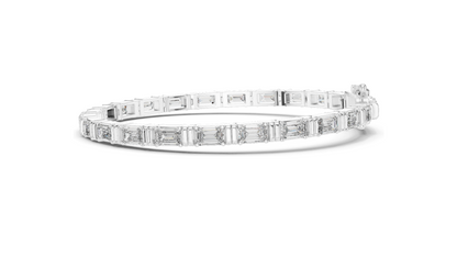 8.96 CT Lab VVS-VS EF CVD Diamond Tennis Bracelet | 18KT, 14KT, 10KT Gold & 925 Silver | Rose, Yellow, White Gold | Luxury Fine Jewelry ✨💎