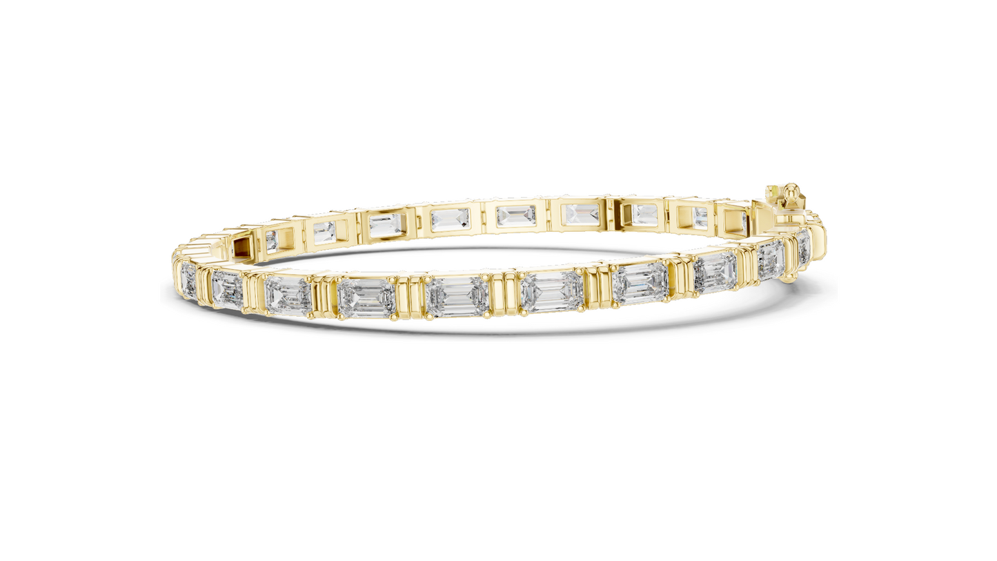 8.96 CT Lab VVS-VS EF CVD Diamond Tennis Bracelet | 18KT, 14KT, 10KT Gold & 925 Silver | Rose, Yellow, White Gold | Luxury Fine Jewelry ✨💎