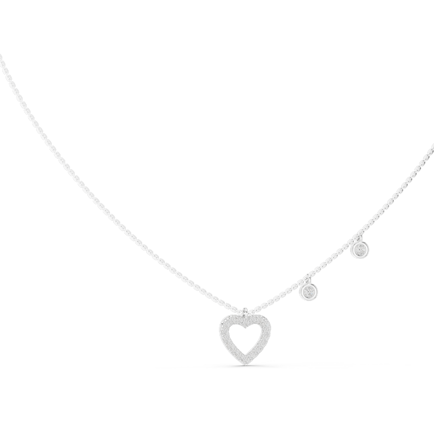 0.484 CT Lab Diamond Heart Pendant Necklace | VVS-VS Clarity, 18KT, 14KT Rose, Yellow, White Gold | Luxury Fine Jewelry0.484 CT Lab Diamond Heart Pendant Necklace | VVS-VS Clarity, 18KT, 14KT Rose, Yellow, White Gold | Luxury Fine Jewelry