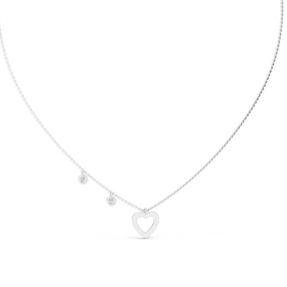 0.484 CT Lab Diamond Heart Pendant Necklace | VVS-VS Clarity, 18KT, 14KT Rose, Yellow, White Gold | Luxury Fine Jewelry0.484 CT Lab Diamond Heart Pendant Necklace | VVS-VS Clarity, 18KT, 14KT Rose, Yellow, White Gold | Luxury Fine Jewelry
