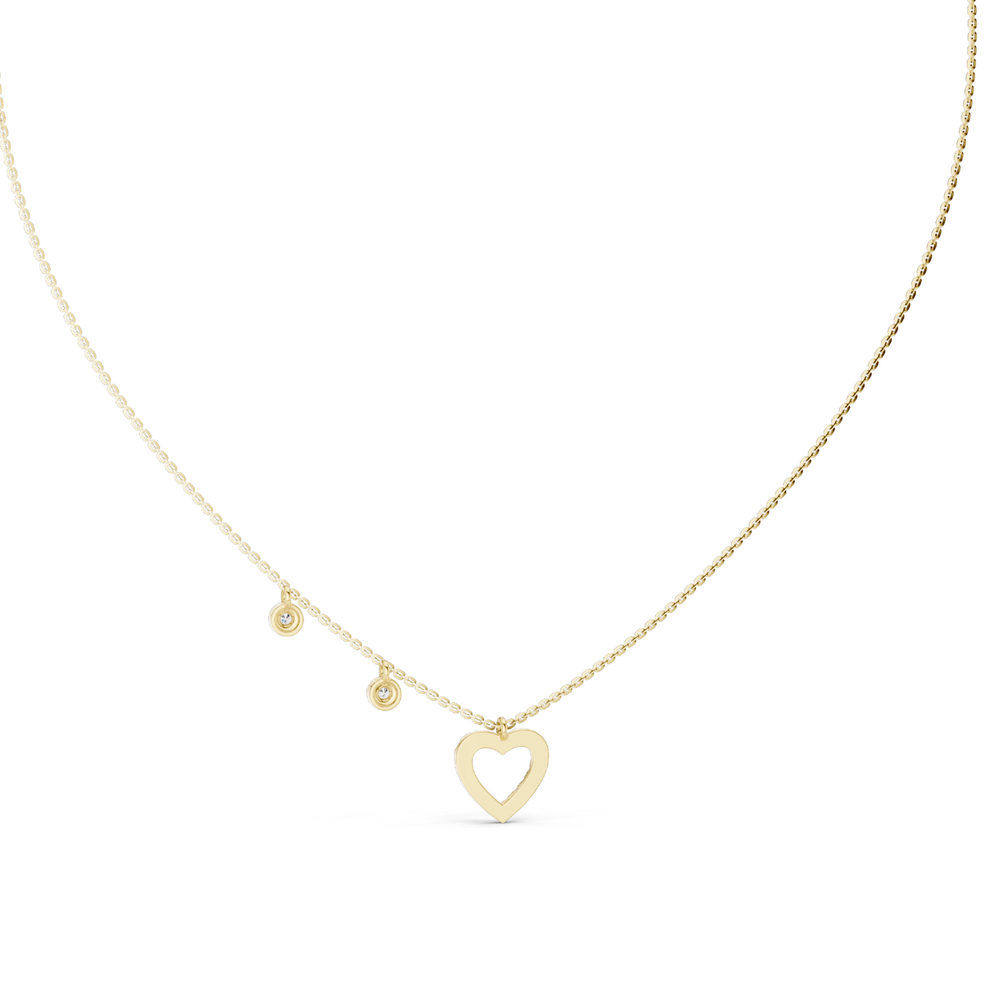 0.484 CT Lab Diamond Heart Pendant Necklace | VVS-VS Clarity, 18KT, 14KT Rose, Yellow, White Gold | Luxury Fine Jewelry0.484 CT Lab Diamond Heart Pendant Necklace | VVS-VS Clarity, 18KT, 14KT Rose, Yellow, White Gold | Luxury Fine Jewelry
