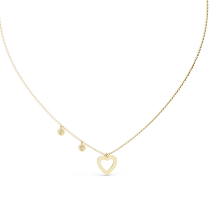 0.484 CT Lab Diamond Heart Pendant Necklace | VVS-VS Clarity, 18KT, 14KT Rose, Yellow, White Gold | Luxury Fine Jewelry0.484 CT Lab Diamond Heart Pendant Necklace | VVS-VS Clarity, 18KT, 14KT Rose, Yellow, White Gold | Luxury Fine Jewelry