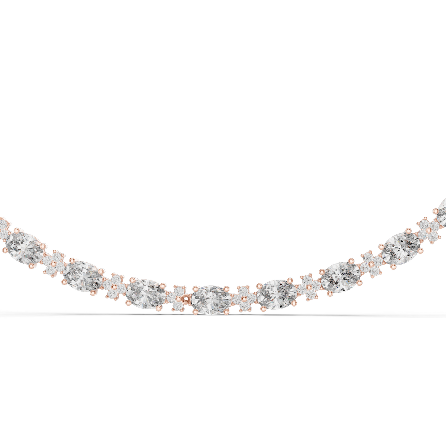 1.28 CT Lab Diamond Necklace | VVS-VS Clarity, EF Color | 18KT, 14KT, Rose, Yellow, White Gold Options | Luxury Fine Jewelry