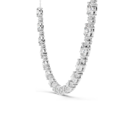 1.28 CT Lab Diamond Necklace | VVS-VS Clarity, EF Color | 18KT, 14KT, Rose, Yellow, White Gold Options | Luxury Fine Jewelry
