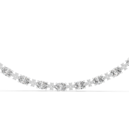 1.28 CT Lab Diamond Necklace | VVS-VS Clarity, EF Color | 18KT, 14KT, Rose, Yellow, White Gold Options | Luxury Fine Jewelry