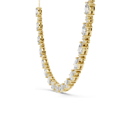 1.28 CT Lab Diamond Necklace | VVS-VS Clarity, EF Color | 18KT, 14KT, Rose, Yellow, White Gold Options | Luxury Fine Jewelry