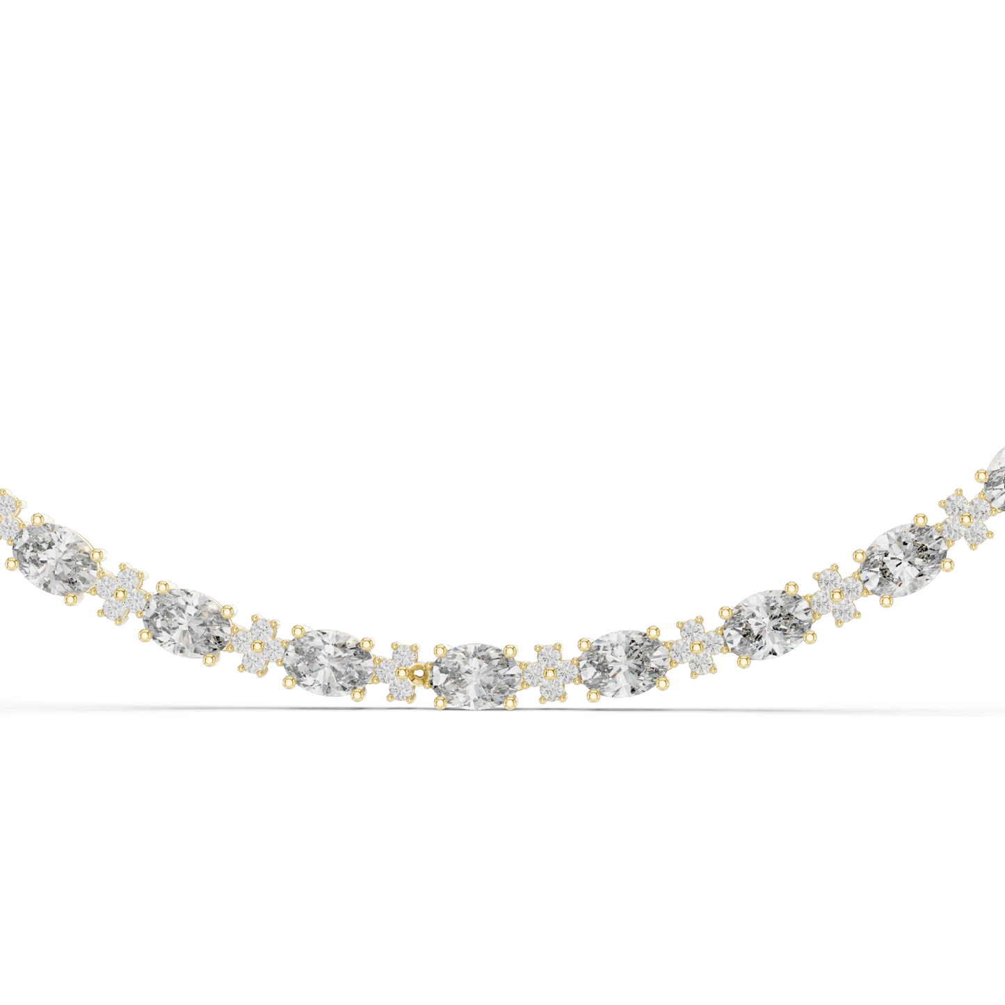 1.28 CT Lab Diamond Necklace | VVS-VS Clarity, EF Color | 18KT, 14KT, Rose, Yellow, White Gold Options | Luxury Fine Jewelry