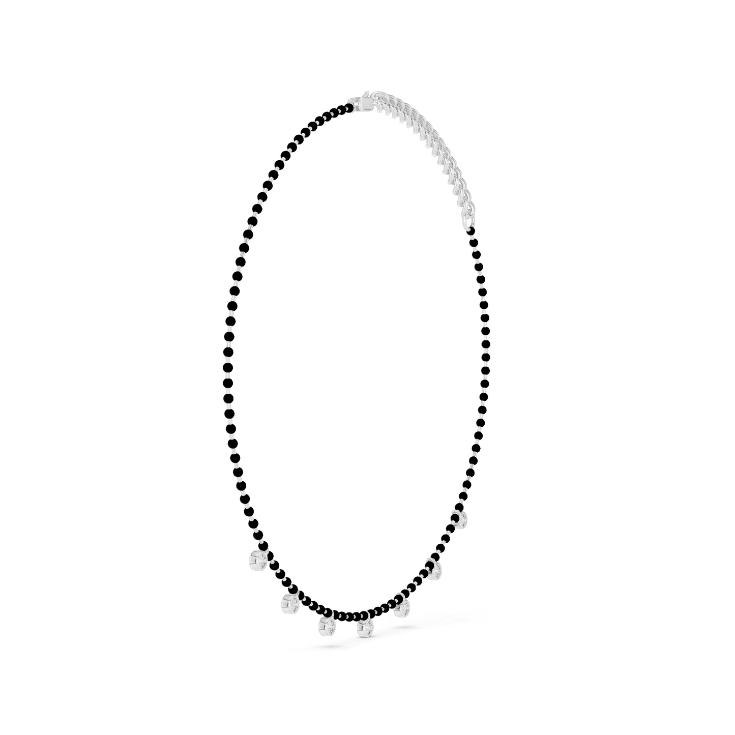 18KT,14KT Gold Diamond Necklace | 0.77CT VVS-VS CVD Diamonds | Rose, Yellow, White Gold | Luxury Fine Jewelry