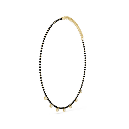 18KT,14KT Gold Diamond Necklace | 0.77CT VVS-VS CVD Diamonds | Rose, Yellow, White Gold | Luxury Fine Jewelry
