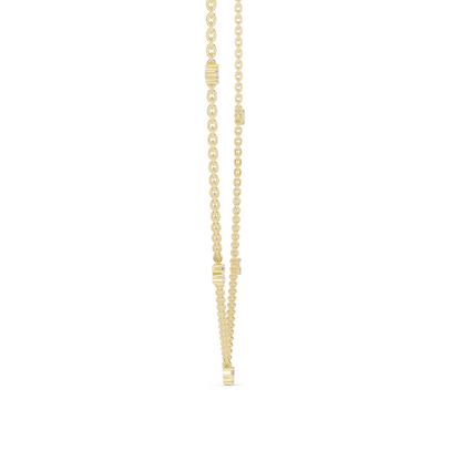 0.305 CT Lab Diamond Necklace | VVS-VS EF Diamond Chain Pendant | 18KT, 14KT Gold | Rose, Yellow, White Gold | Luxury Fine Jewelry