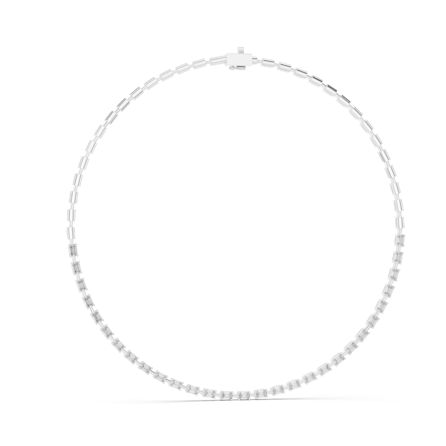 3.3495 CT Lab-Grown VVS-VS-EF CVD Diamond Necklace | 18KT, 14KT Rose, Yellow, White Gold | Luxury Fine Jewelry