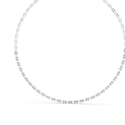 3.3495 CT Lab-Grown VVS-VS-EF CVD Diamond Necklace | 18KT, 14KT Rose, Yellow, White Gold | Luxury Fine Jewelry