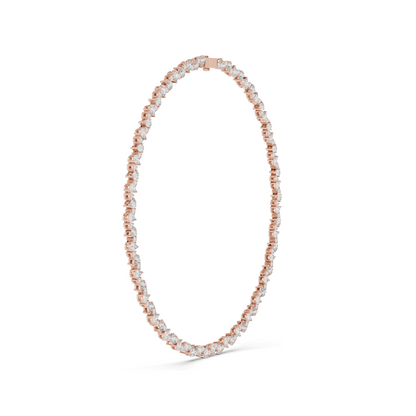 14.289 CT Lab-Grown Diamond Necklace | VVS-VS Clarity | CVD Diamonds in 18KT, 14KT Gold | Rose, Yellow, White Gold | Luxury Fine Jewelry