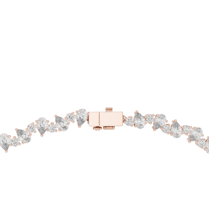 14.289 CT Lab-Grown Diamond Necklace | VVS-VS Clarity | CVD Diamonds in 18KT, 14KT Gold | Rose, Yellow, White Gold | Luxury Fine Jewelry