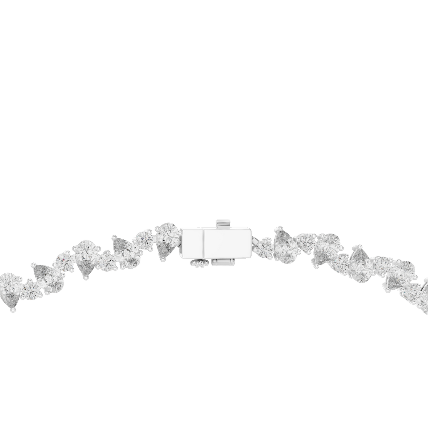 14.289 CT Lab-Grown Diamond Necklace | VVS-VS Clarity | CVD Diamonds in 18KT, 14KT Gold | Rose, Yellow, White Gold | Luxury Fine Jewelry