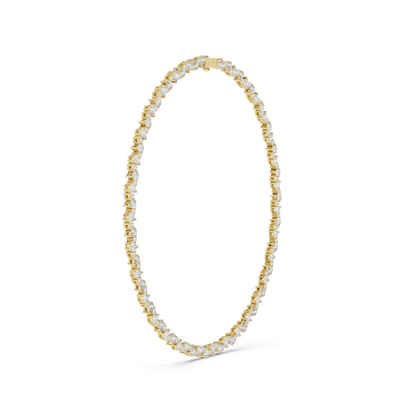 14.289 CT Lab-Grown Diamond Necklace | VVS-VS Clarity | CVD Diamonds in 18KT, 14KT Gold | Rose, Yellow, White Gold | Luxury Fine Jewelry