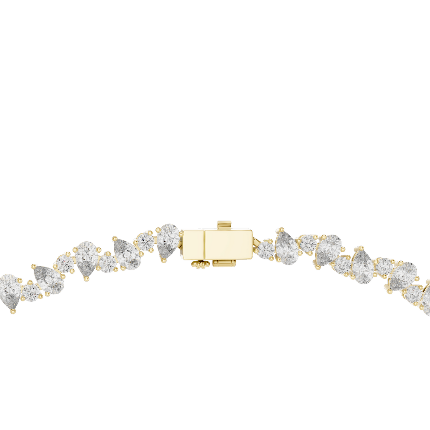 14.289 CT Lab-Grown Diamond Necklace | VVS-VS Clarity | CVD Diamonds in 18KT, 14KT Gold | Rose, Yellow, White Gold | Luxury Fine Jewelry