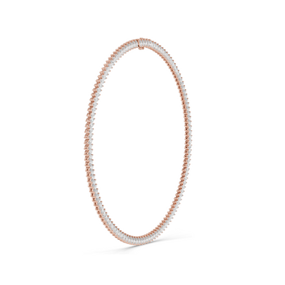 18.6 CT Lab-Created VVS-VS EF CVD Diamond Necklace | Marquise Cut Diamonds | 18KT, 14KT, Rose, Yellow, White Gold | Luxury Fine Jewelry