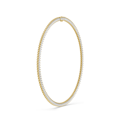 18.6 CT Lab-Created VVS-VS EF CVD Diamond Necklace | Marquise Cut Diamonds | 18KT, 14KT, Rose, Yellow, White Gold | Luxury Fine Jewelry