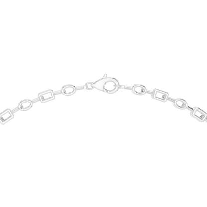 21.178 CT Lab-Created VVS-VS EF CVD Diamond Necklace | Elegant Diamond Design | 18KT, 14KT, Rose, Yellow, White Gold | Luxury Fine Jewelry