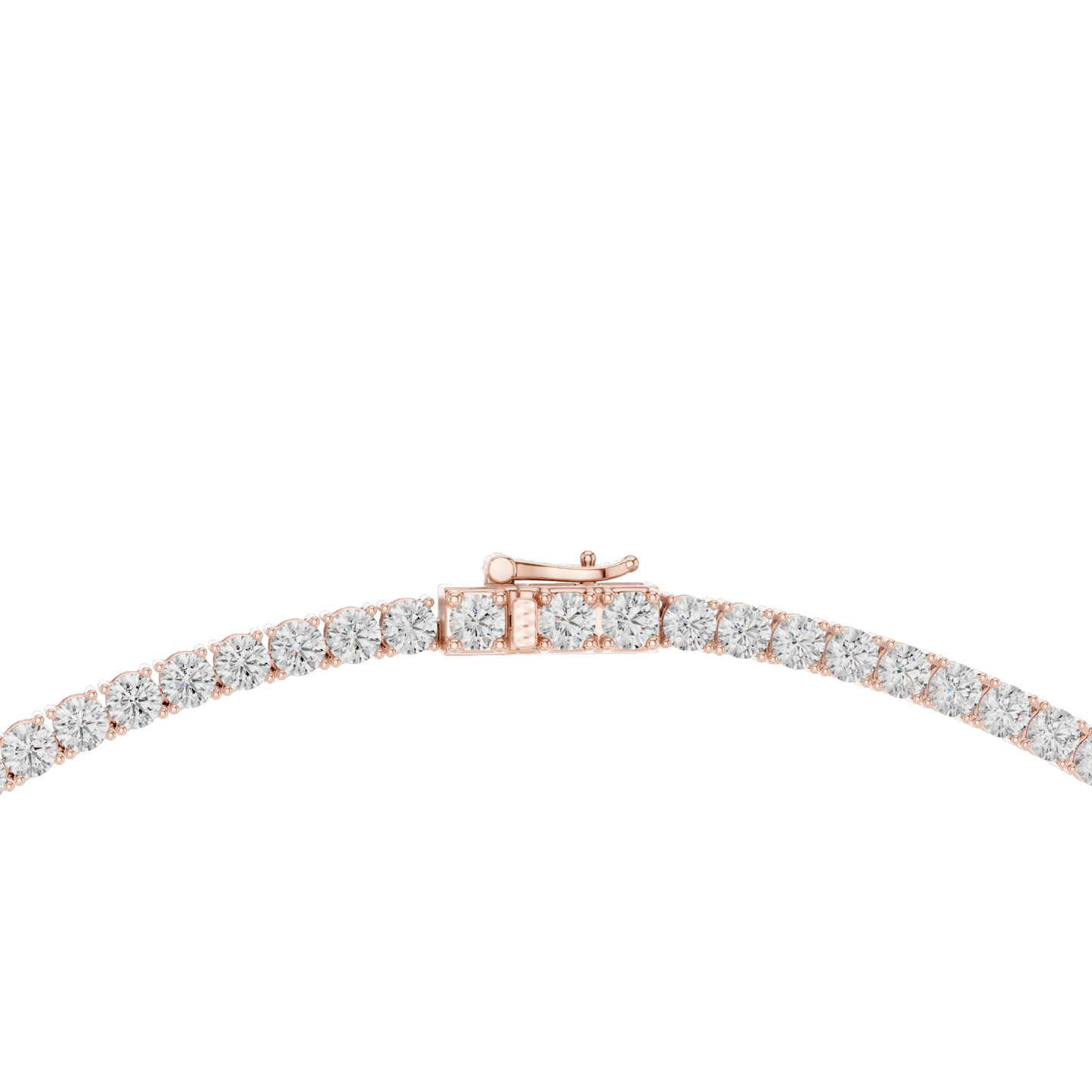 37.2 CT Lab-Created VVS-VS EF CVD Diamond Necklace | Brilliant Cut Diamonds | 18KT, 14KT, Rose, Yellow, White Gold | Luxury Fine Jewelry