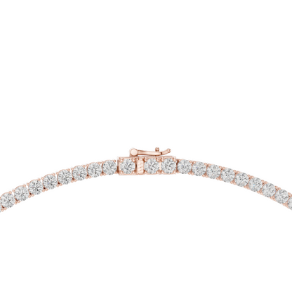 37.2 CT Lab-Created VVS-VS EF CVD Diamond Necklace | Brilliant Cut Diamonds | 18KT, 14KT, Rose, Yellow, White Gold | Luxury Fine Jewelry