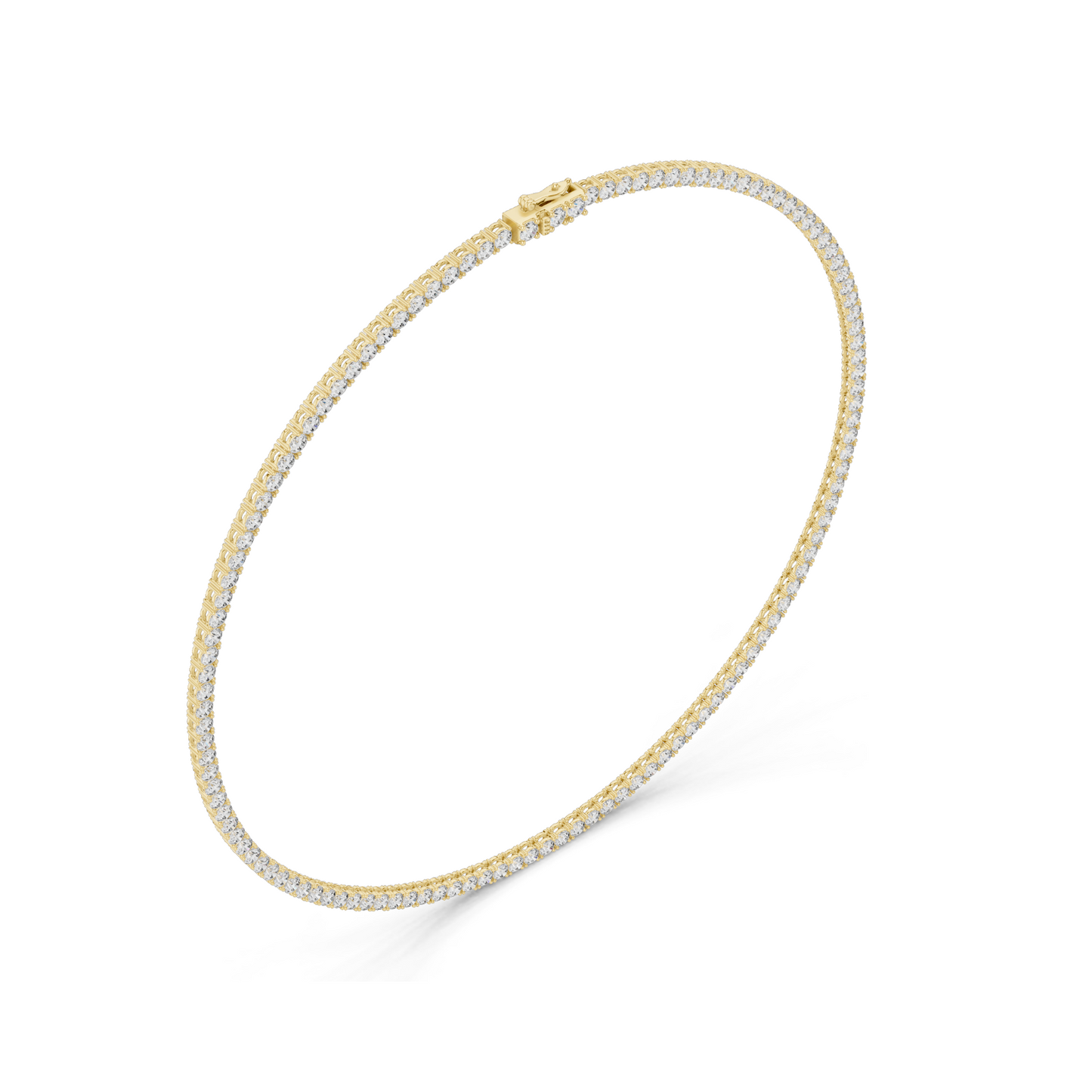 37.2 CT Lab Diamond Necklace | Round Brilliant Cut | 18KT, 14KT, 18KT Gold | Rose, Yellow, White Gold Options | Luxury Fine Jewelry