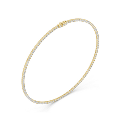 37.2 CT Lab Diamond Necklace | Round Brilliant Cut | 18KT, 14KT, 18KT Gold | Rose, Yellow, White Gold Options | Luxury Fine Jewelry